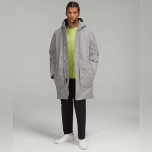 Lululemon Cold City Parka Gull Grey